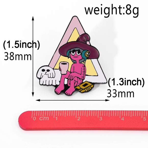 Clancy & Charlotte enamel pin Midnight Gospel - Picture 3 of 4